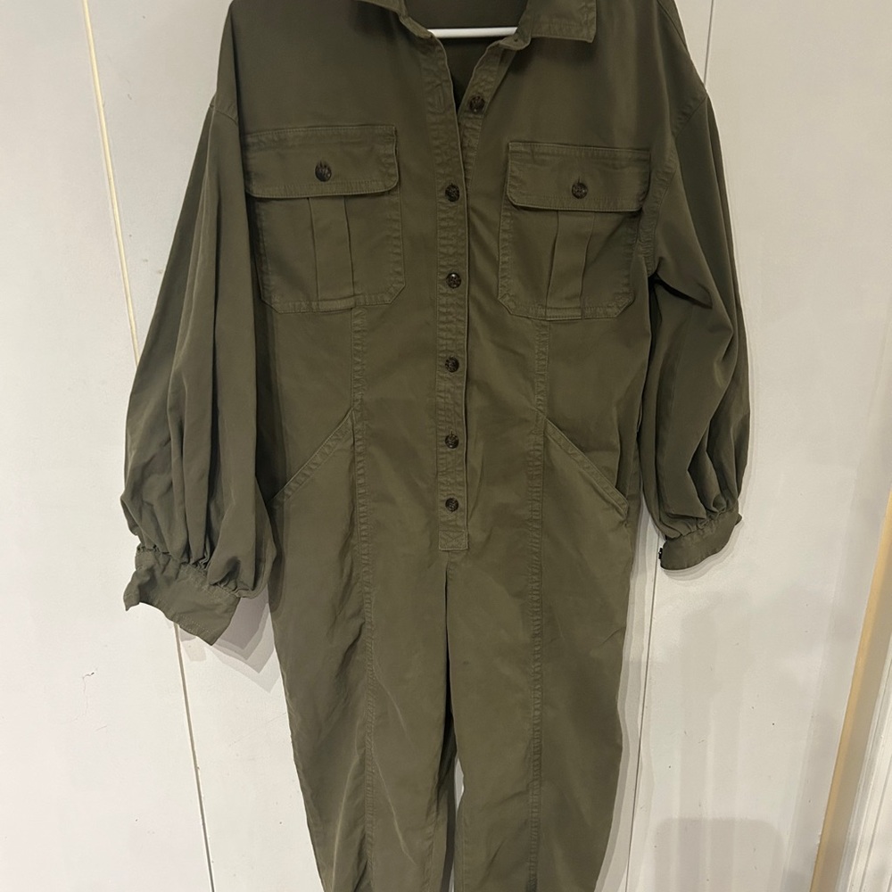 Banana Republic Khaki Women's Jumpsuit